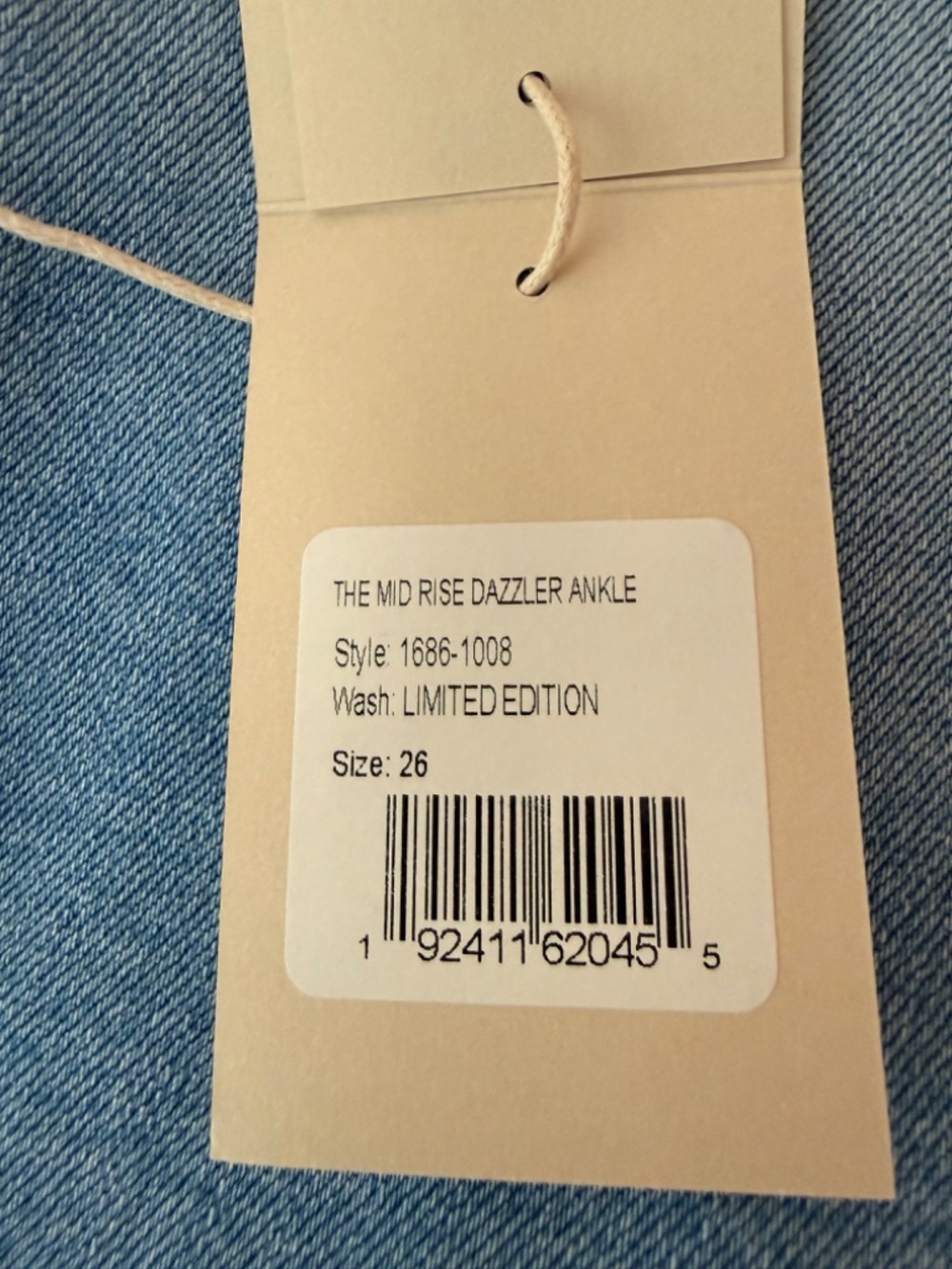 Mother Jeans The Mid Rise Dazzler Ankle in Limited Edition Wash Size 26 - $238 - Picture 4 of 17